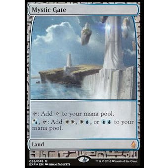 Magic the Gathering Zendikar Expedition Single Mystic Gate FOIL - NEAR MINT (NM)