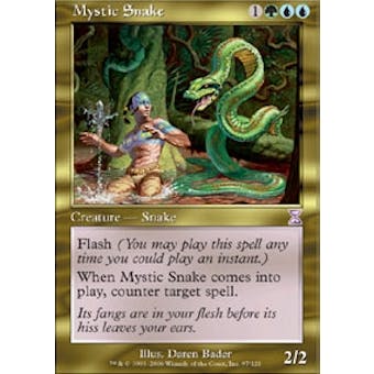 Magic the Gathering Time Spiral Single Mystic Snake - NEAR MINT (NM)
