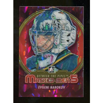 2012/13 In the Game Between The Pipes Masked Men V Rainbow #MM32 Evgeni Nabokov