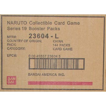 Naruto Path of Pain Booster 6-Box Case (Bandai)