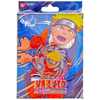 Naruto Quest for Power Theme Deck (Bandai) (Blue)