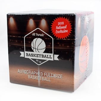 2018 Hit Parade Autographed Basketball Hobby Box - NATIONAL EXCLUSIVE EDITION   Jayson Tatum & Charles Barkley