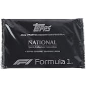 2023 Topps F1 Formula 1 National Sports Convention Silver Pack