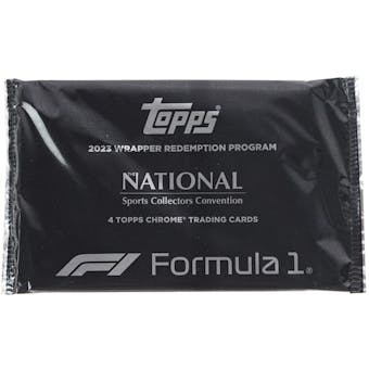 2023 Topps F1 Formula 1 National Sports Convention Silver Pack