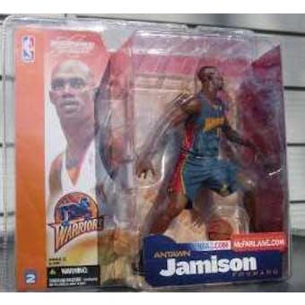 McFarlane Basketball SportsPicks Series 2 Antawn Jamison Warriors Blue *VARIANT*