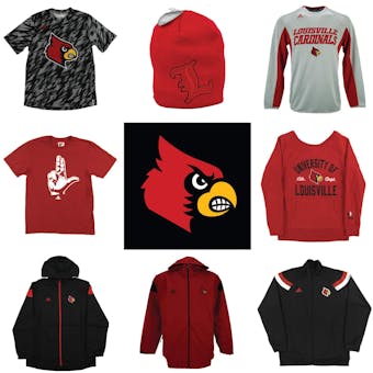 Louisville Cardinals Officially Licensed NCAA Apparel Liquidation - 650+ Items, $19,200+ SRP!