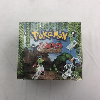 Pokemon Neo 2 Discovery 1st Edition Booster Box WOTC