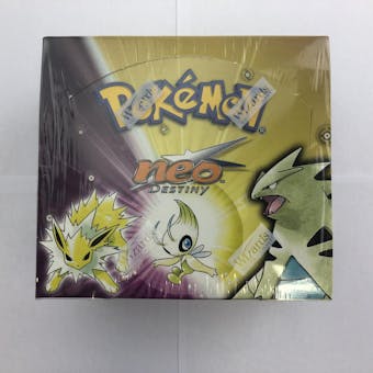 Pokemon Neo 4 Destiny Unlimited Booster Box - INVESTMENT QUALITY