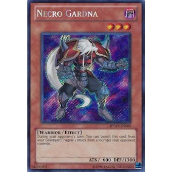 Yu-Gi-Oh Ra Mega Pack Single Necro Gardna Secret Rare 1st Edition