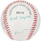 Negro League Autographed Rawlings National League MLB Baseball (JSA) 10 Signatures
