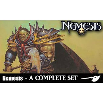 Magic the Gathering Nemesis A Complete Set - NEAR MINT (NM)