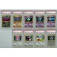 Pokemon Neo Revelations Japanese Complete 57 Card Set - All Holos PSA Graded w/ 15 10's!