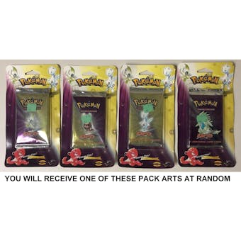 WOTC Pokemon Neo Destiny Hanging Booster Blister Pack UNSEARCHED UNWEIGHED RANDOM ART (EX-MT)