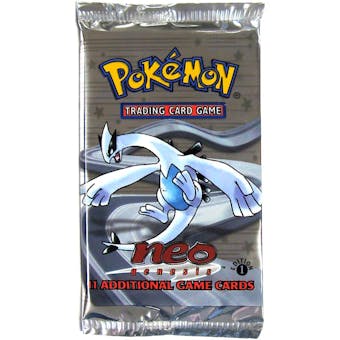 WOTC Pokemon Neo 1 Genesis 1st Edition Booster Pack UNWEIGHED