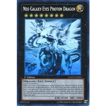 Yu-Gi-Oh Galactic Overlord Single Neo Galaxy - Eyes Photon Dragon Ghost Rare