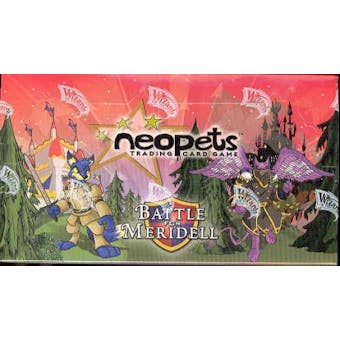 WOTC NeoPets Battle for Meridell Theme Deck Box