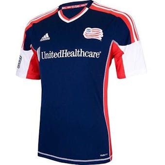 New England Revolution Adidas ClimaCool Navy Replica Jersey (Adult S)