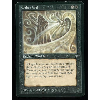 Magic the Gathering Legends Single Nether Void - SLIGHT PLAY (SP)