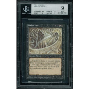 Magic the Gathering Legends Nether Void BGS 9 (9.5, 8.5, 9, 9.5)