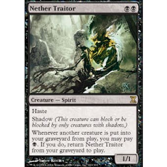 Magic the Gathering Time Spiral Single Nether Traitor - NEAR MINT (NM)