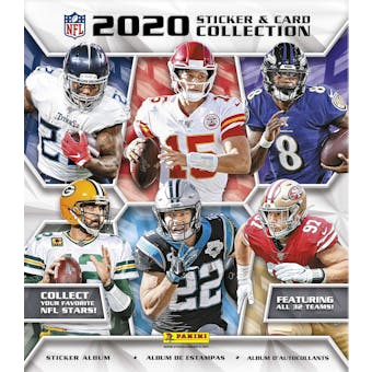 2020 Panini NFL Football Sticker Collection Album