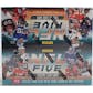 2019 Panini NFL Five Football Trading Card Game Booster 12-Box Case