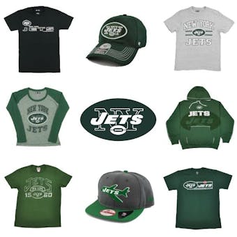 New York Jets Officially Licensed NFL Apparel Liquidation - 460+ Items, $13,800+ SRP!