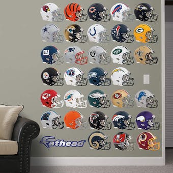 CLEARANCE - NFL Helmets Collection Fathead