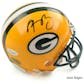 2019 Hit Parade Autographed Football Mini Helmet Hobby Box - Series 1 - Tom Brady & Aaron Rodgers!!!!