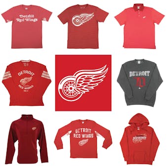 Detroit Red Wings Officially Licensed NHL Apparel Liquidation - 2,460+ Items, $92,500+ SRP!