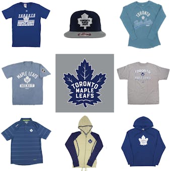 Toronto Maple Leafs Officially Licensed NHL Apparel Liquidation - 1,110+ Items, $37,000+ SRP!