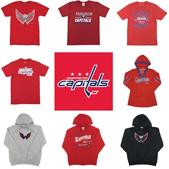Washington Capitals Officially Licensed NHL Apparel Liquidation - 2,150+ Items, $93,000+ SRP!