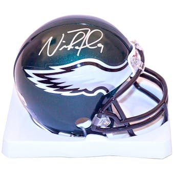 Nick Foles Autographed Philadelphia Eagles Mini Helmet (Fanatics Authentic)