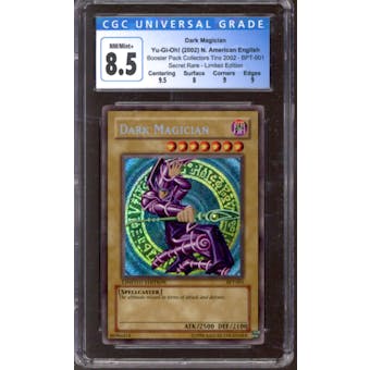 Yu-Gi-Oh Collectors Tin Dark Magician BPT-001 CGC 8.5 B+++