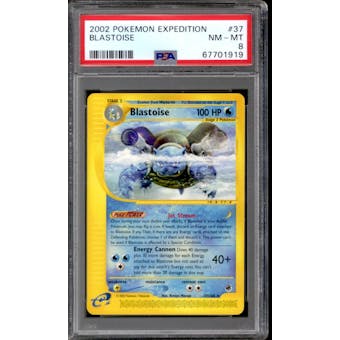 Pokemon Expedition Blastoise 37/165 PSA 8