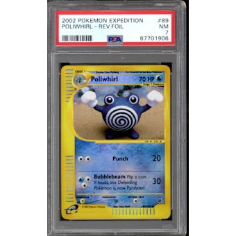Pokemon Expedition Poliwhirl 89/165 PSA 7