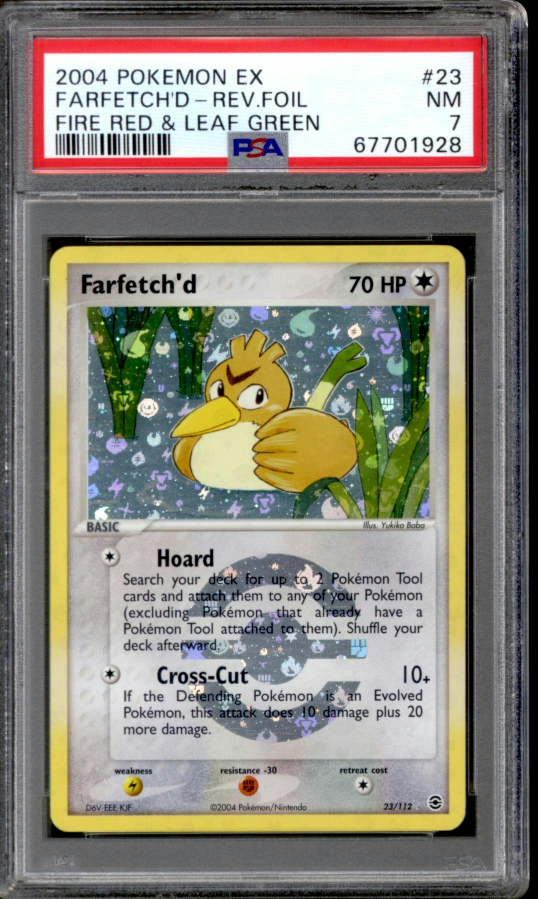 Farfetch'd - EX FireRed & LeafGreen Pokémon card 23/112