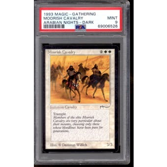 Magic the Gathering Arabian Nights (Dark) Moorish Cavalry PSA 9 *526