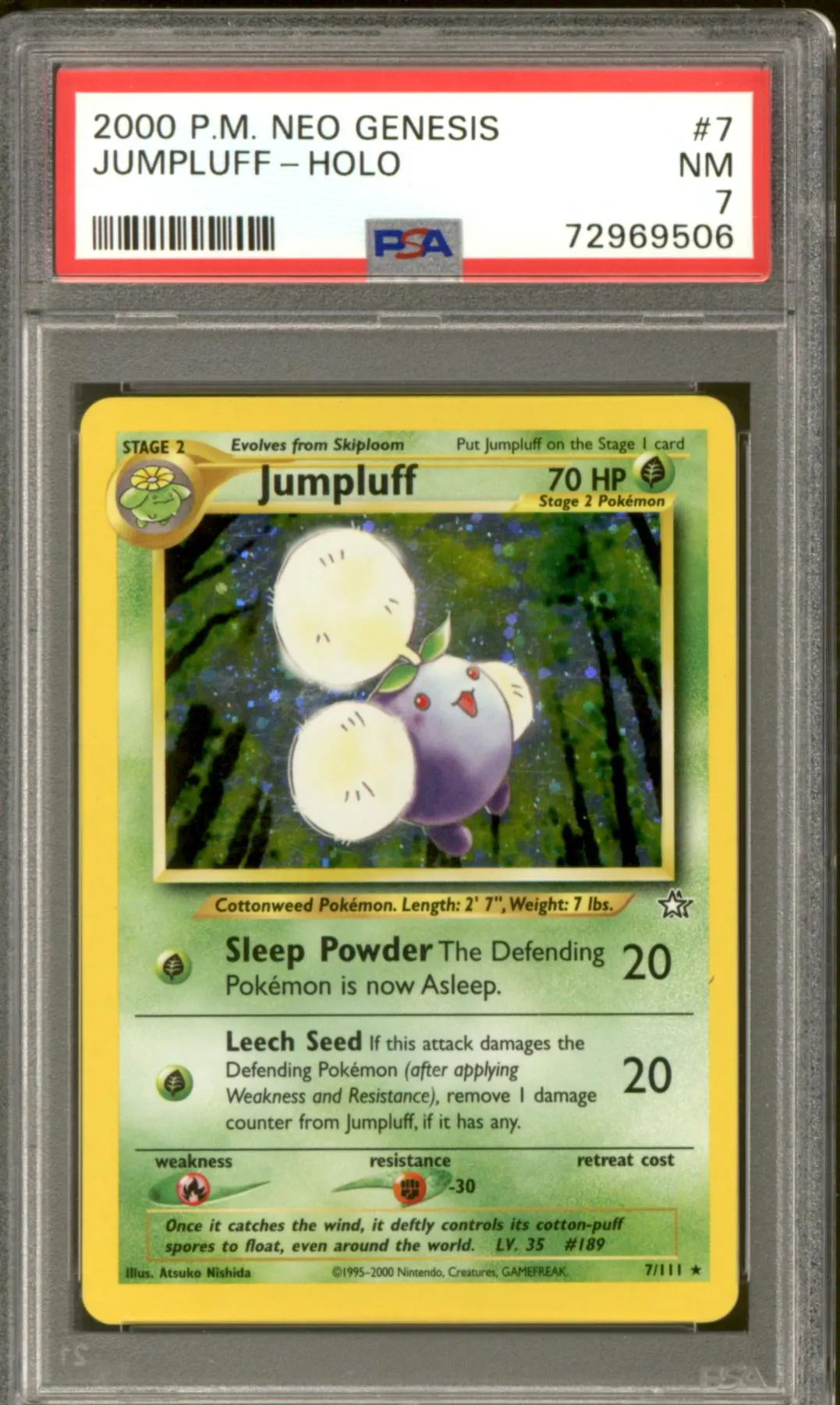 psa 7 pokemon card - - Base 61/102 - RATTATA (common) *Shadowless* Having been authenticated and graded PSA 7 - Pokemon Card