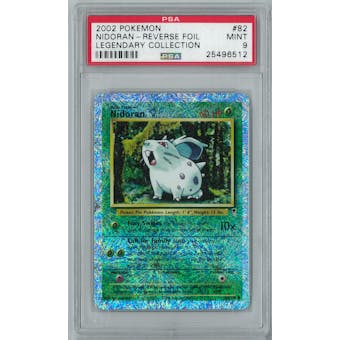 Pokemon Legendary Collection Reverse Foil Nidoran F 82/110 PSA 9