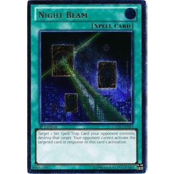 Yu-Gi-Oh Galactic Overlord Single Night Beam Ultimate Rare