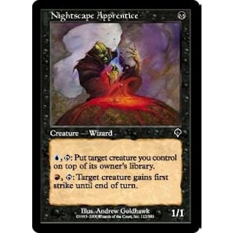 Magic the Gathering Invasion Single Nightscape Apprentice Foil