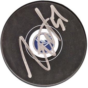 Nikita Zadorov Autographed Buffalo Sabres Hockey Puck