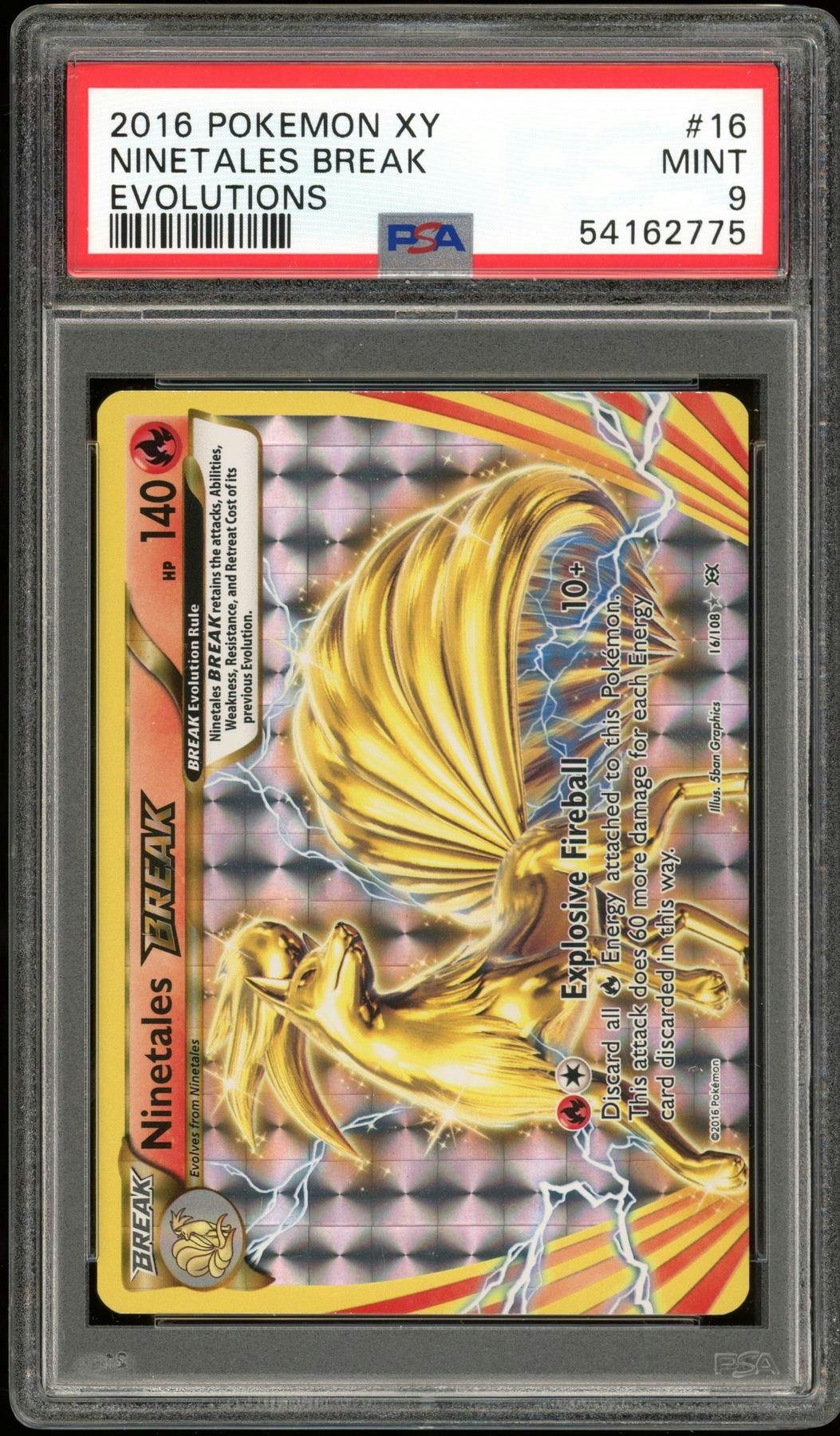 Pokemon Evolutions Ninetales BREAK 16 108 PSA 9 DA Card World pokemon-evolutions-ninetales-break-16-108-psa-9-da-card-world