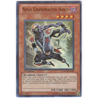 Yu-Gi-Oh Order of Chaos Single Ninja Grandmaster Hanzo Ultimate Rare