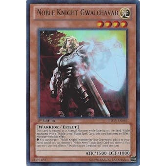 Yu-Gi-Oh Lord Tachyon Galaxy Single Noble Knight Gwalchavad Ultimate Rare
