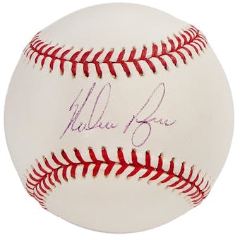 Nolan Ryan Autographed Official Major League Baseball (GAI COA)