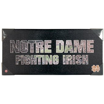 Notre Dame Fighting Irish Artissimo Team Pride 12x26 Canvas