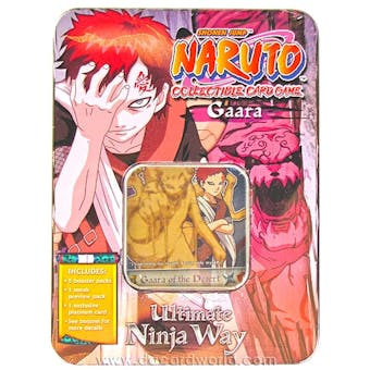 Naruto Ultimate Ninja Way - Gaara Tin (Bandai 2007)