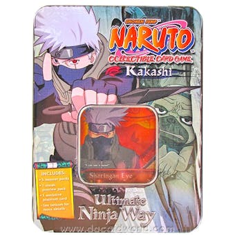 Naruto Ultimate Ninja Way - Kakashi Tin (Bandai 2007)